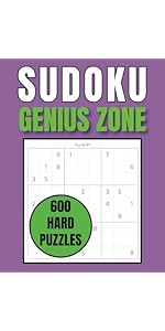 Sudoku IQ Boost: Unleash Your Genius: 600 Challenging Sudoku